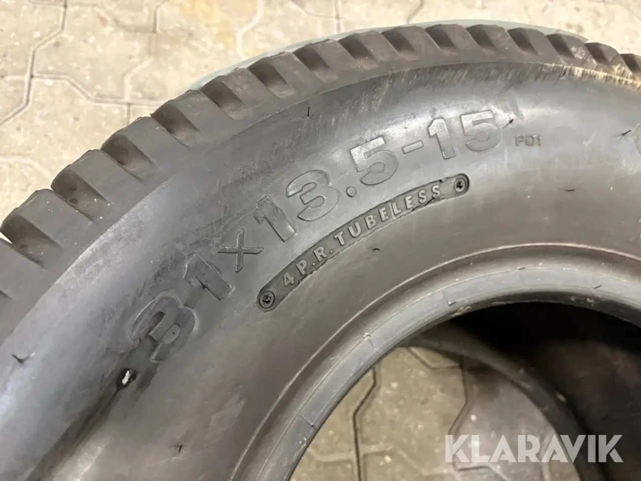 Billede 4 - Græsdæk Bridgestone 31x13.5-15 1 styk