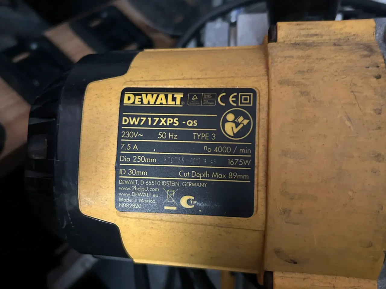 Billede 1 - DeWalt kap/geringssav 