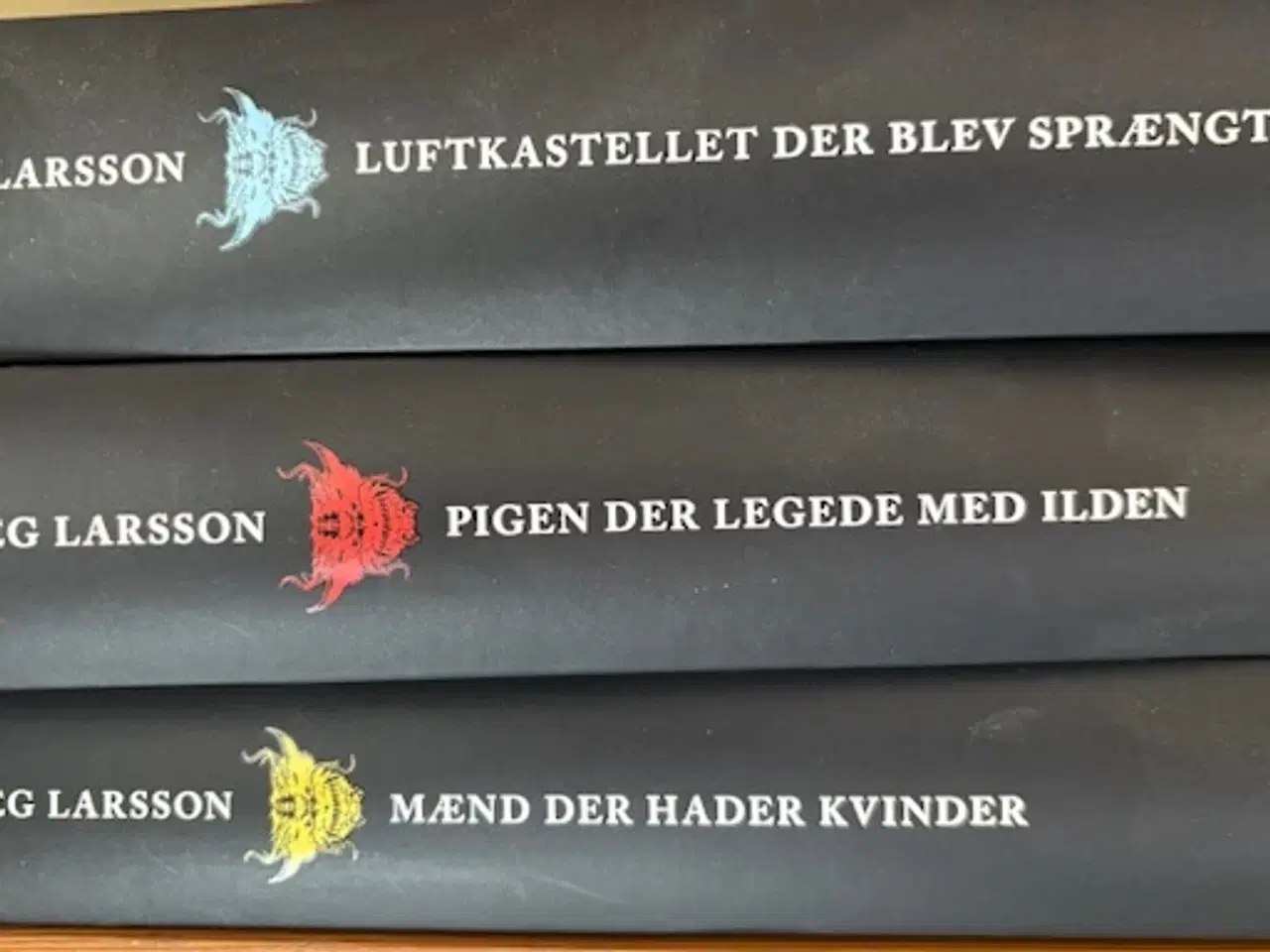 Billede 1 - 3 Stieg Larsson bøger