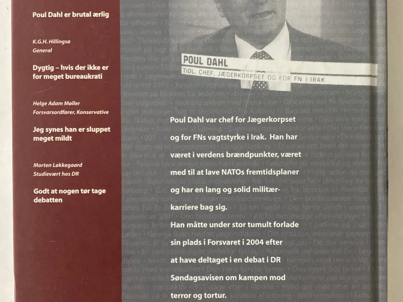 Billede 2 - BOG: Jægersoldat, i en terrortid af Poul Dahl