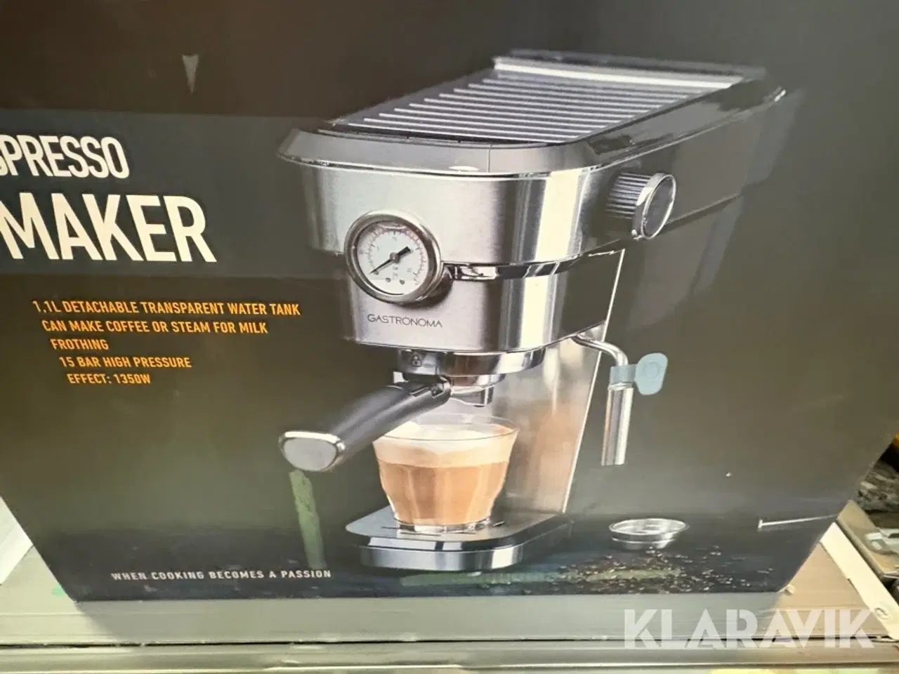 Billede 4 - Espressomaskine Gastronoma Espresso maker