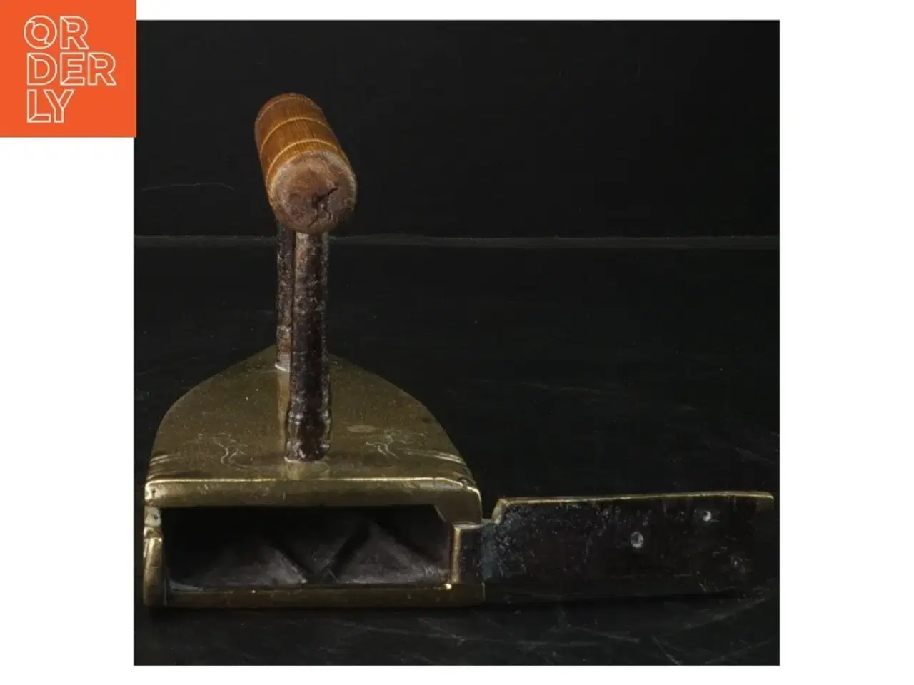 Billede 2 - Antikt strygejern (str. 15x12 cm)