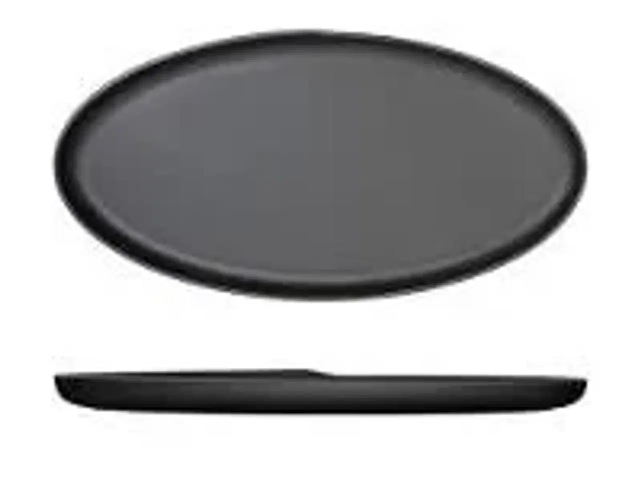 Billede 1 - 1 stk. Fad melamin mat sort B550 x D275 x H35mm Copenhagen