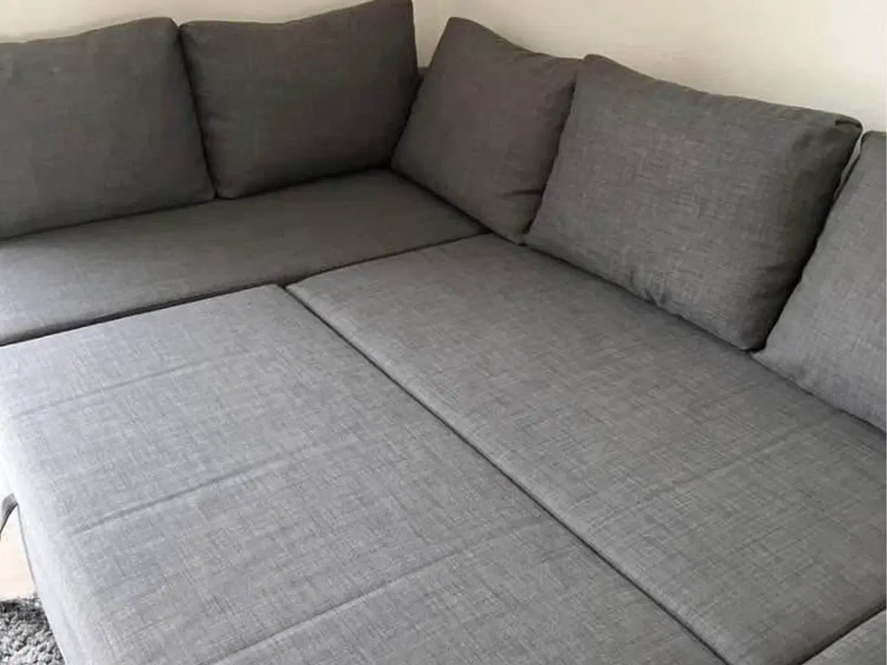 Billede 4 - Sovesofa med chaiselong