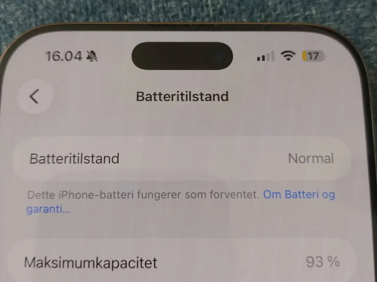 Billede 7 - iPhone 16 pro Max med garanti