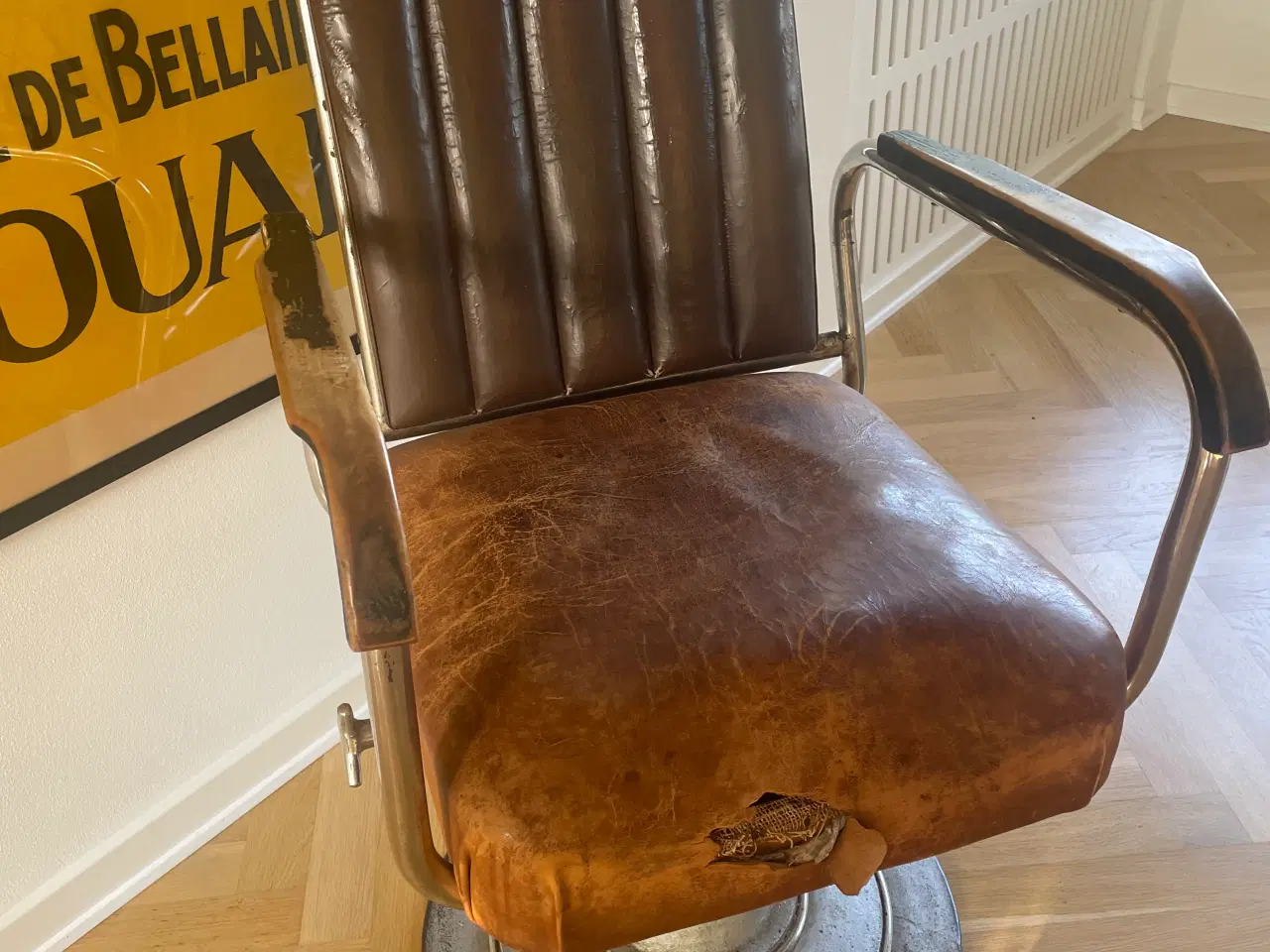 Billede 2 - Fed gammel fransk barber stol