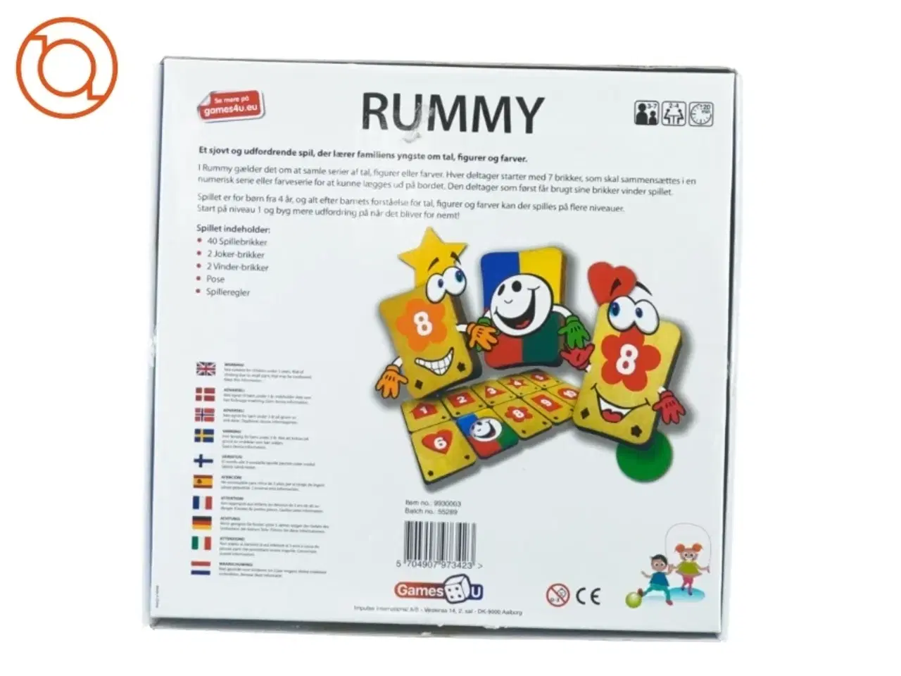 Billede 4 - Rummy fra Games4u (str. 27 x 28 cm)