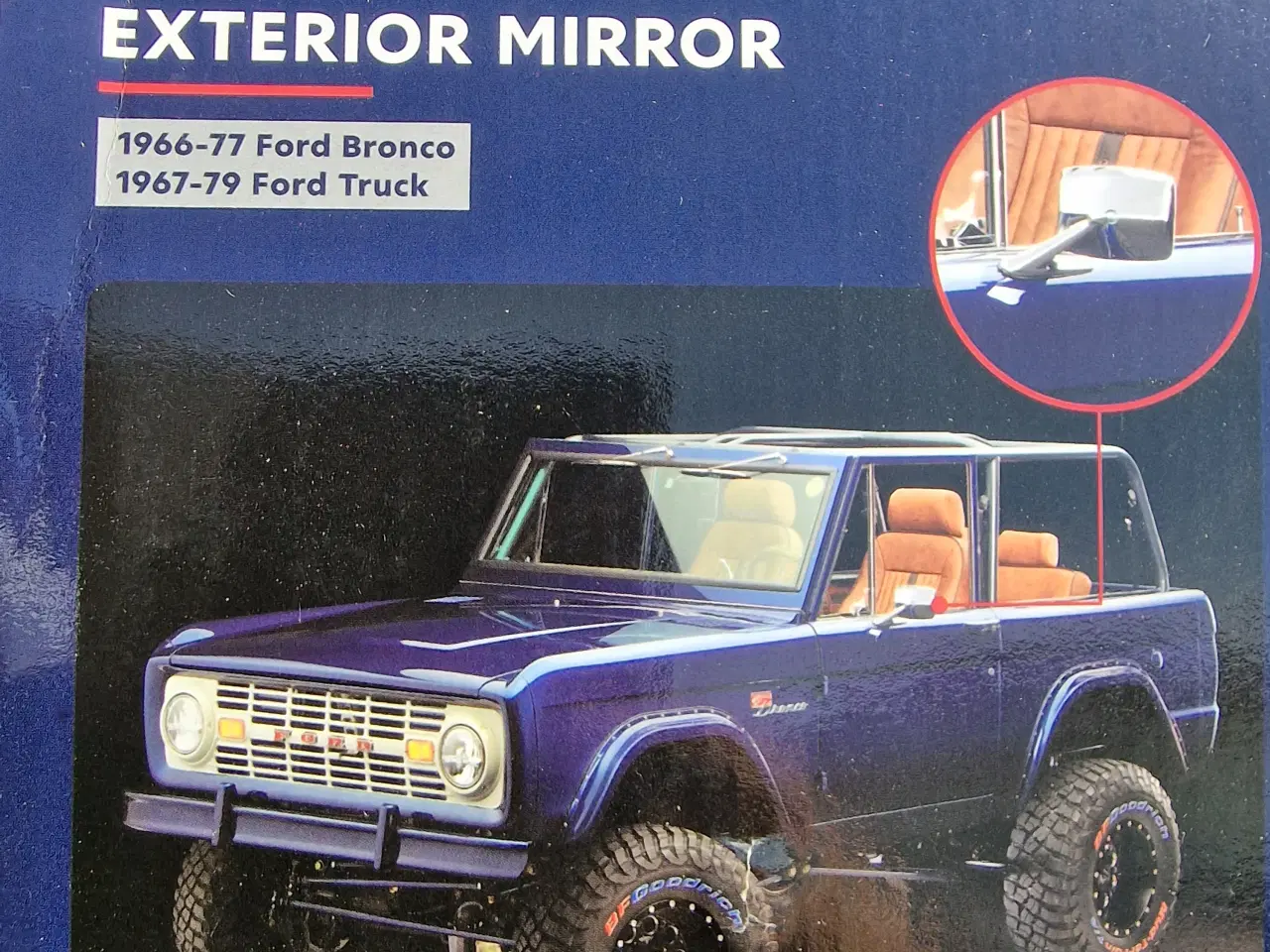 Billede 1 - Ford Bronco Sidespejle