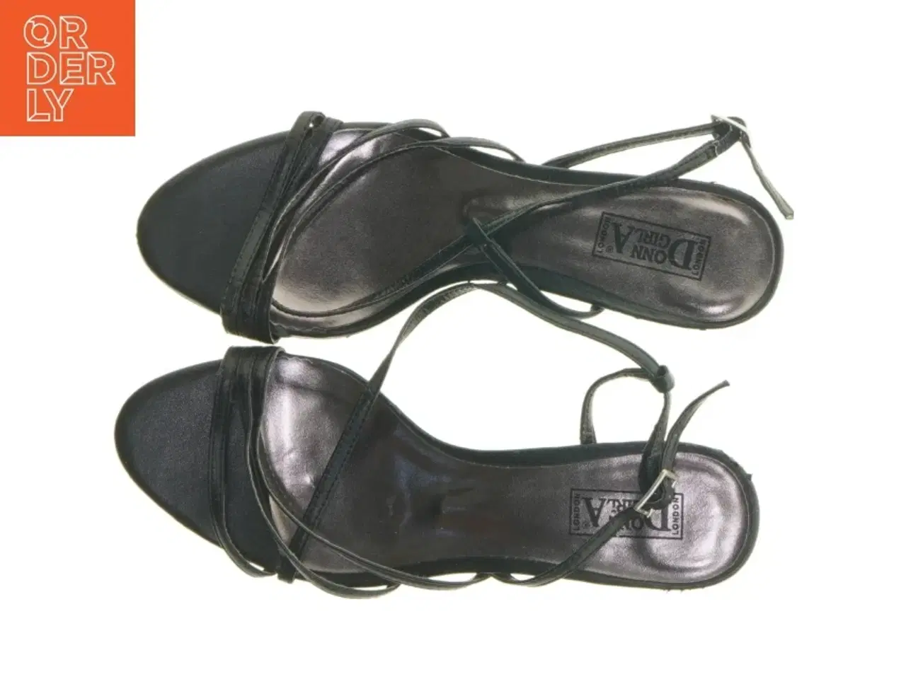 Billede 5 - Sorte stiletsandaler fra Donna Girl (str. 39 )