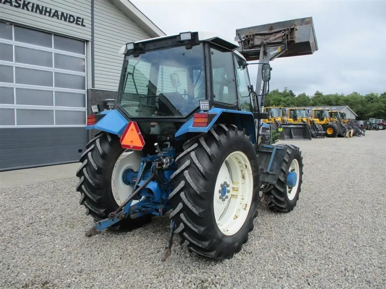 Billede 12 - New Holland 7740 SL med fuldhydraulisk Veto FX13 frontlæsser på