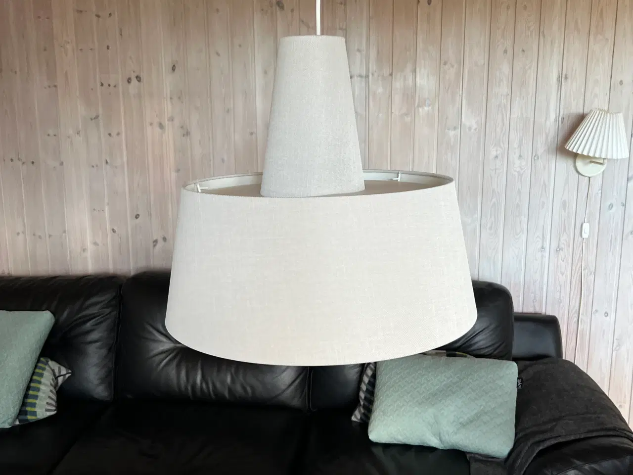 Billede 3 - Stof lampe over bord