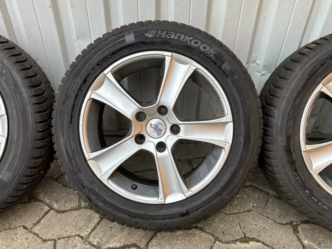 Billede 4 - 16” alufælge på vinterdæk ET47 fra Audi A3