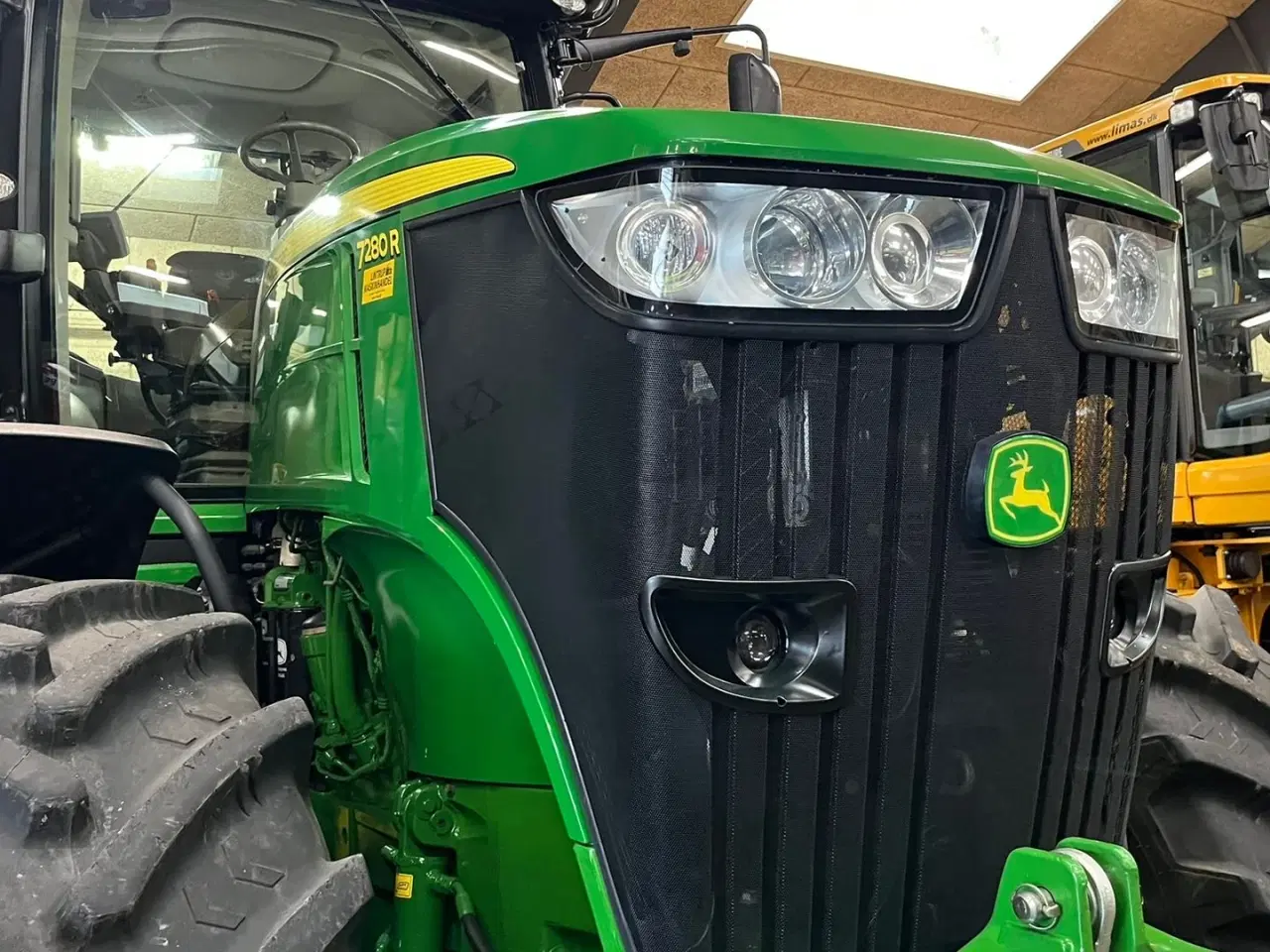 Billede 14 - John Deere 7280R Næsten nye dæk, Autopower og frontlift samt luft anlæg