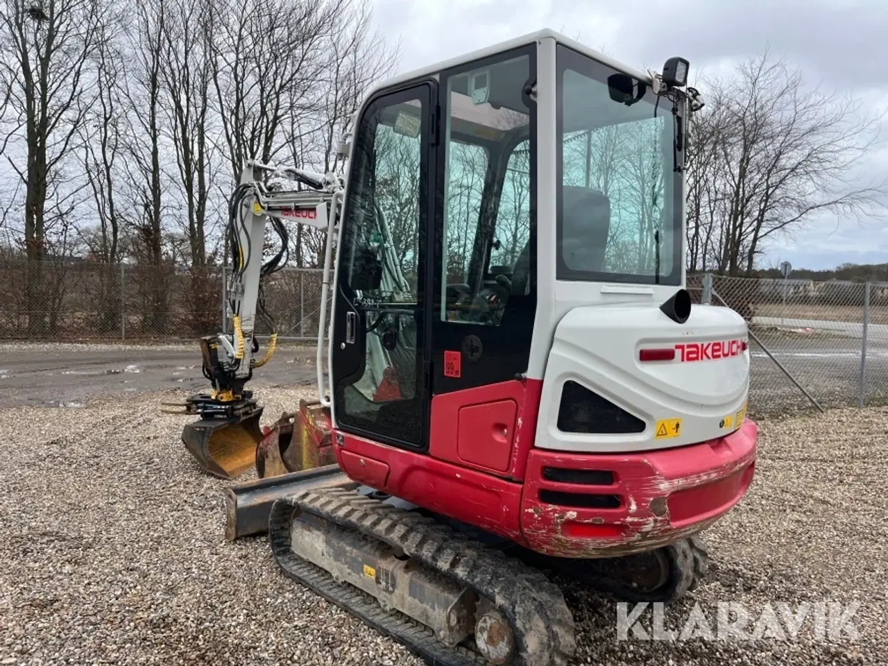Billede 4 - Gravemaskine Takeuchi TB230 med rotortilt