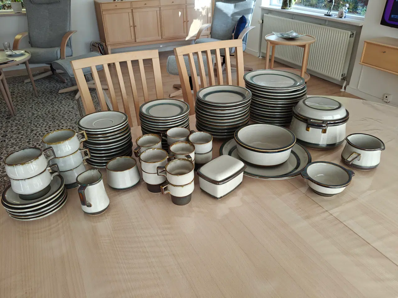 Billede 6 - Bing & Grøndahl Stoneware Copenhagen porcelæn