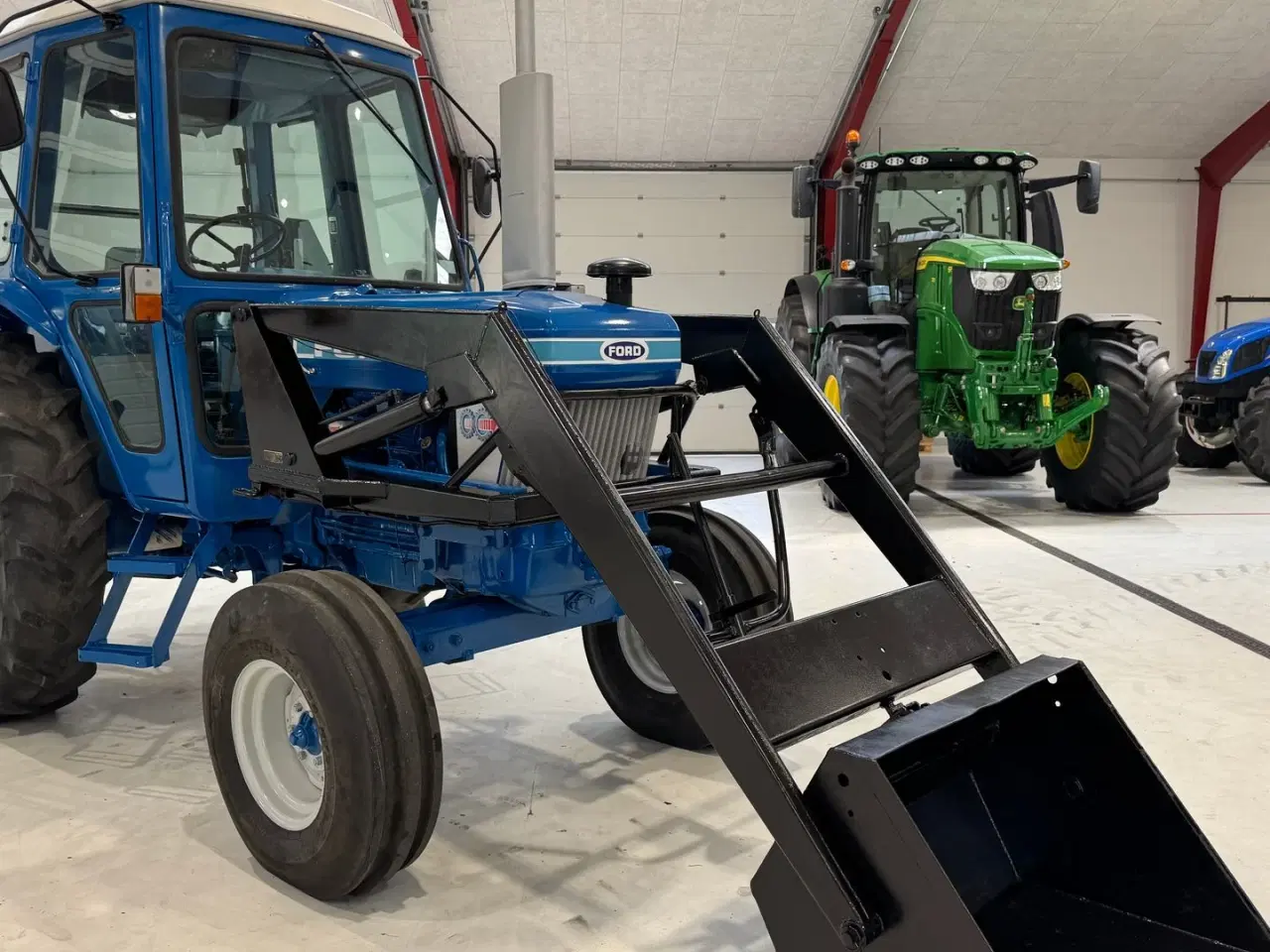 Billede 7 - Ford 6610 FLOT OG MED FRONTLÆSSER!