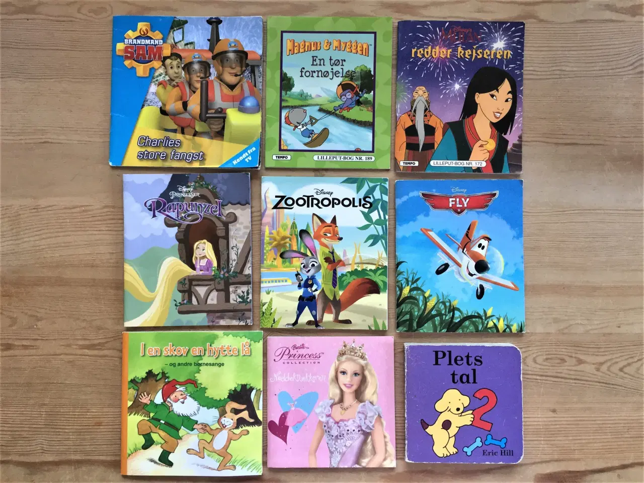 Billede 6 - 7 x 9 børnebøger, Lilleput, Disney m.m.