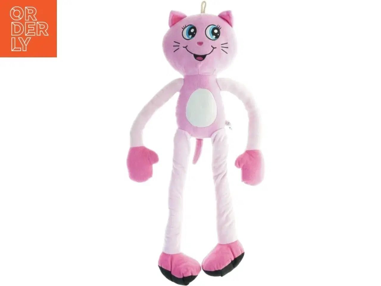 Billede 2 - Pink Stretchkins Kattetøjdyr (str. 85 x 22 cm)