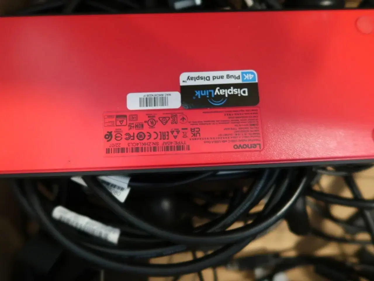 Billede 5 - Tastatur, rollermouse, dockingstation LENOVO samt headset JABRA
