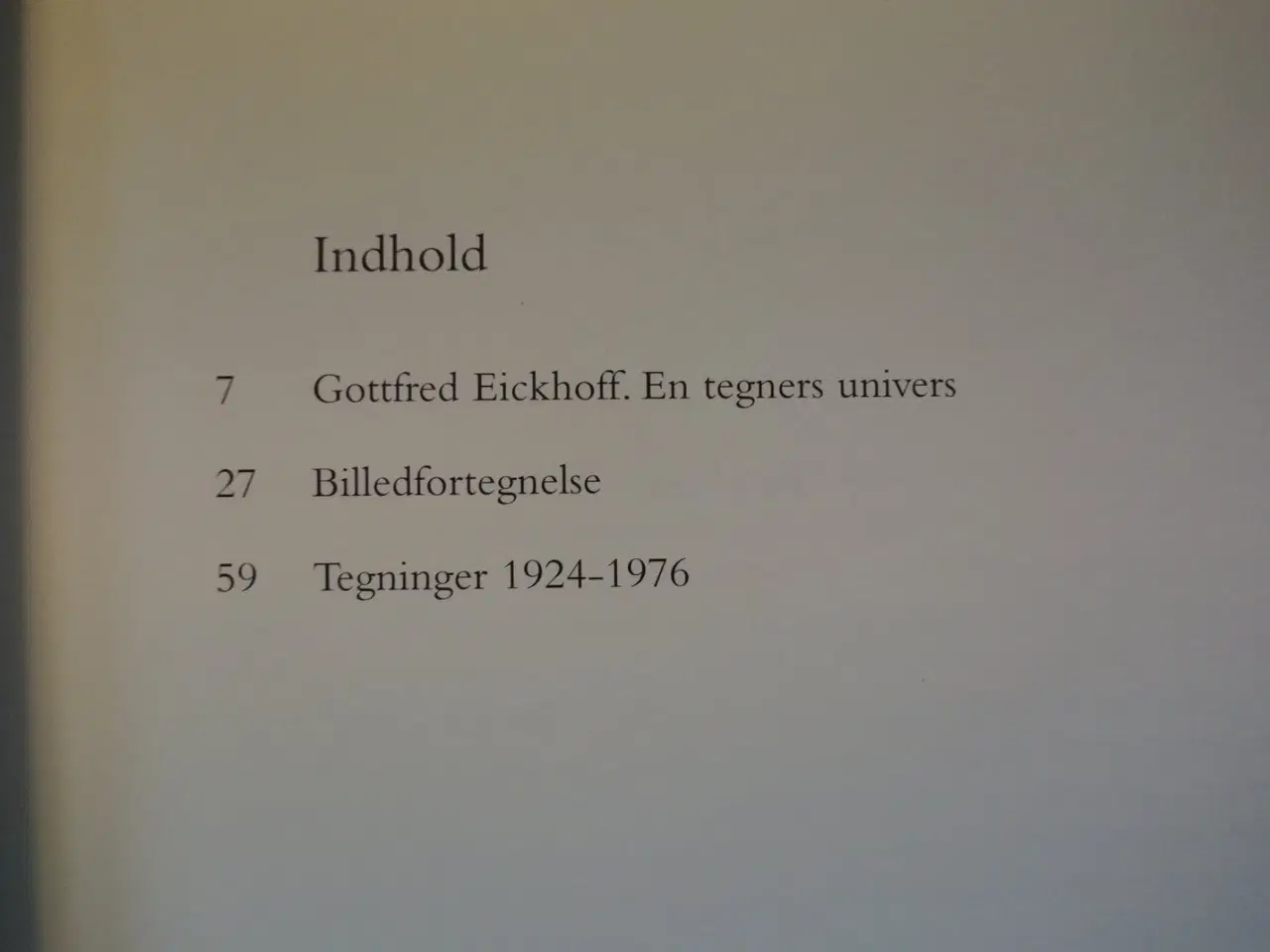 Billede 2 - gottfred eickhoff. en tegners univers, Af anne hal