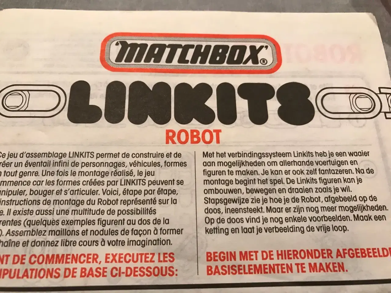 Billede 6 - Matchbox - Linkits 'Robot' (vintage)