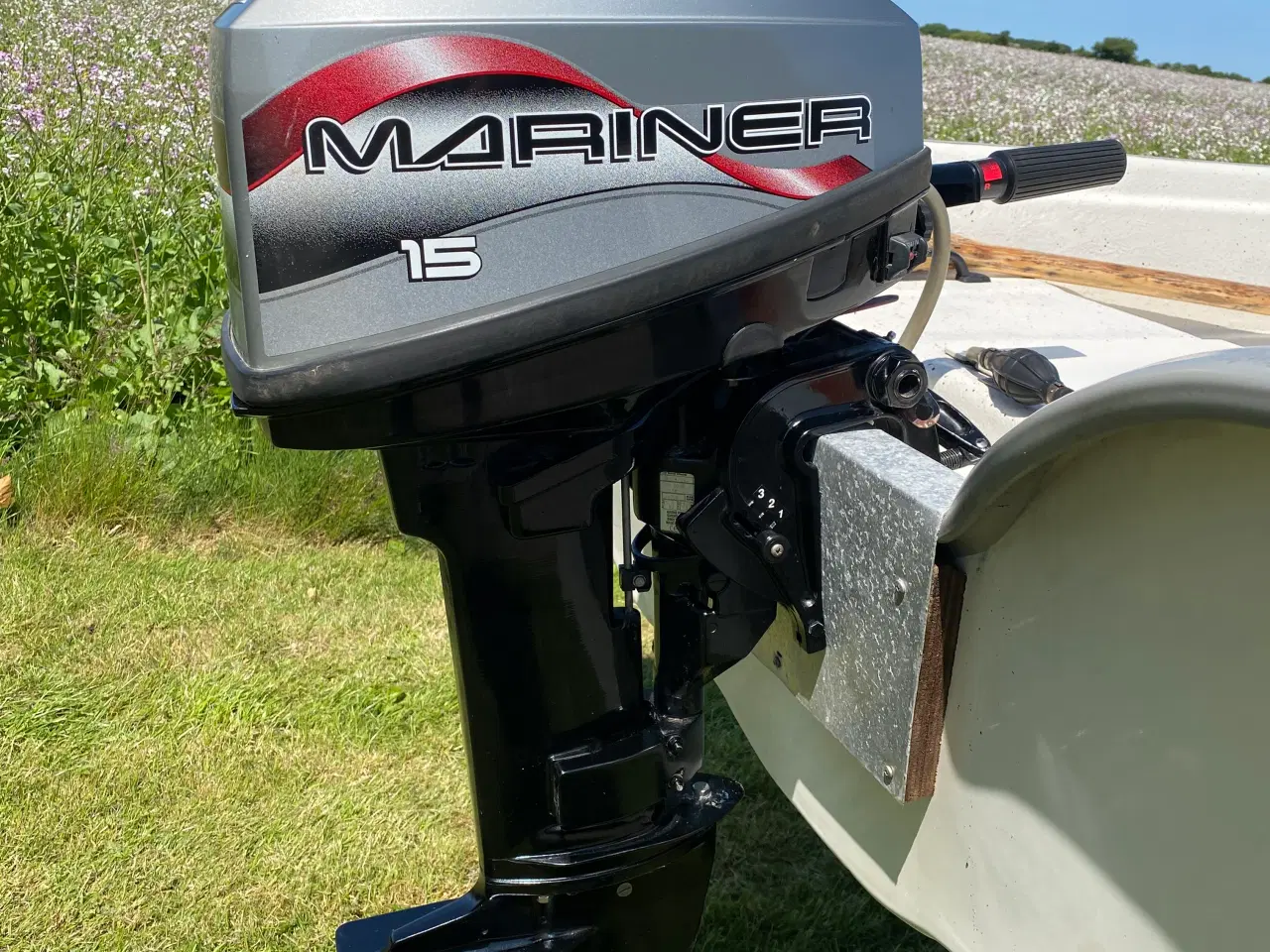 Billede 5 - Limbo 14 fod med 15 hk Mariner og trailer
