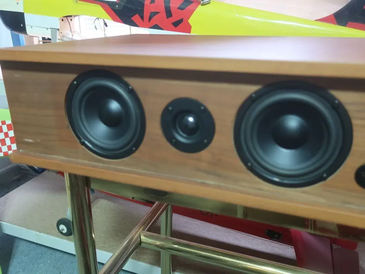 Billede 4 - Lydmøbel LEMUS med anlæg og uderstativ