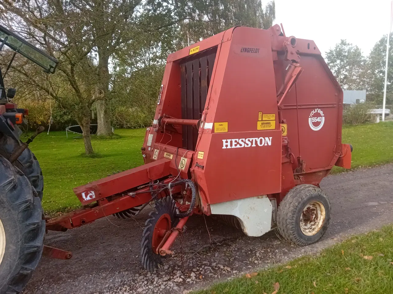 Billede 1 - Hesston 5540 Rundballepresser