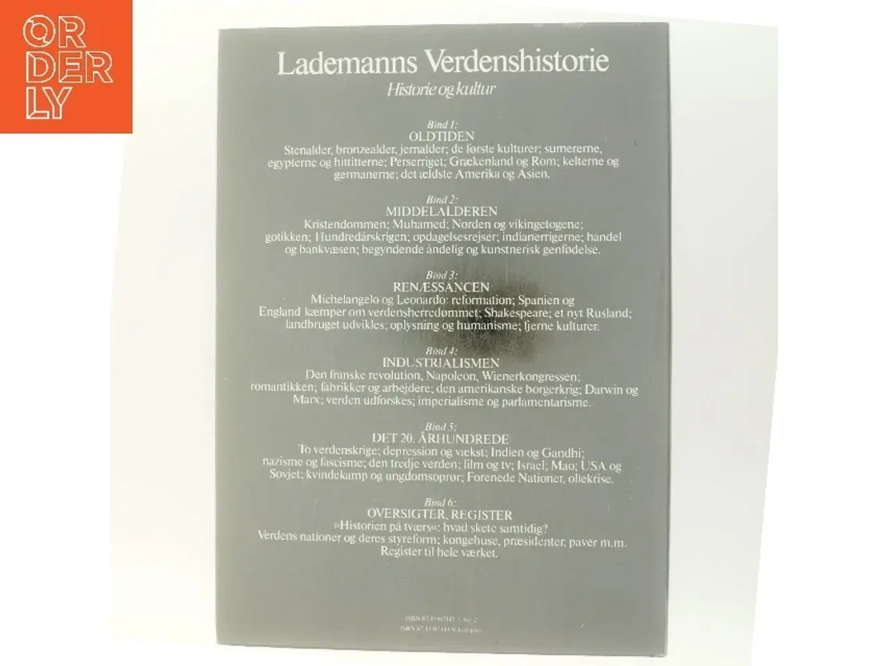 Billede 3 - Lademanns Verdenshistorie (Bog)