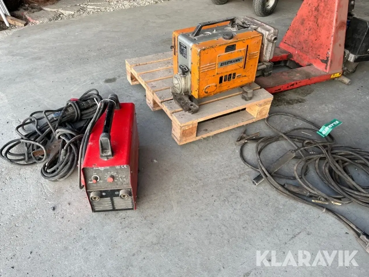 Billede 1 - Svejsemaskine Eisemann/Xuper 2 styk Benzin/EL