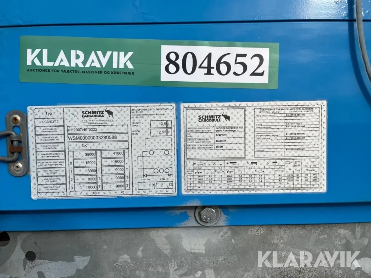 Billede 6 - Trailer Schmitz cargobull SCB S3T