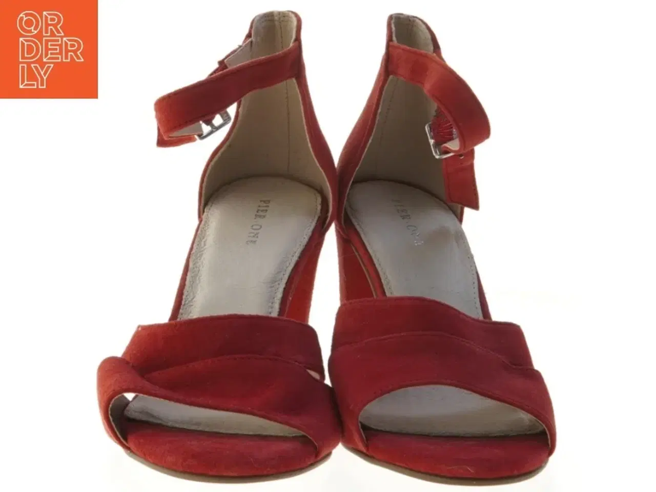 Billede 3 - Røde sandaler (str. 39 ) fra Pier One