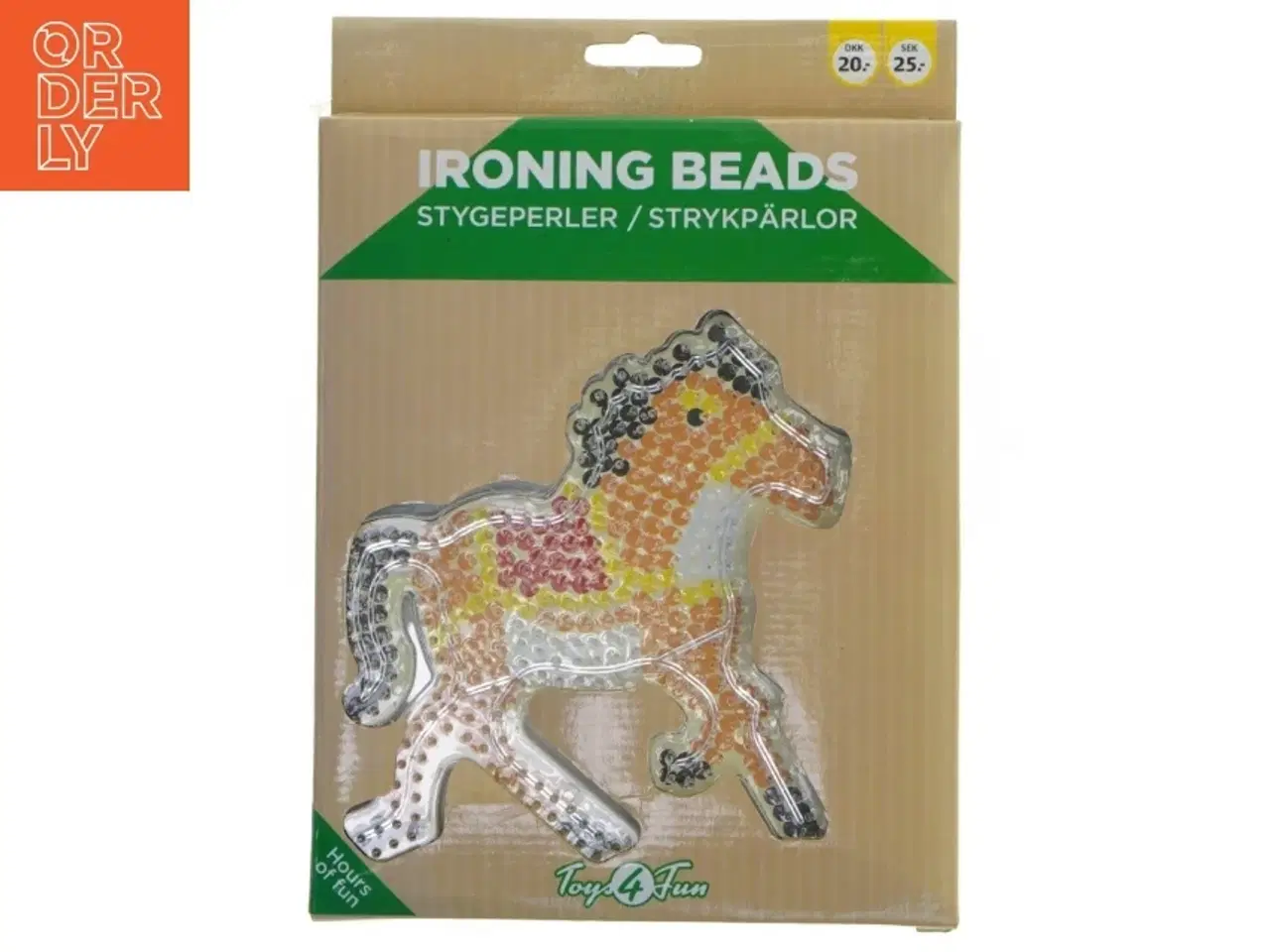 Billede 1 - Strygeperlesæt i hesteform fra Toys4Fun