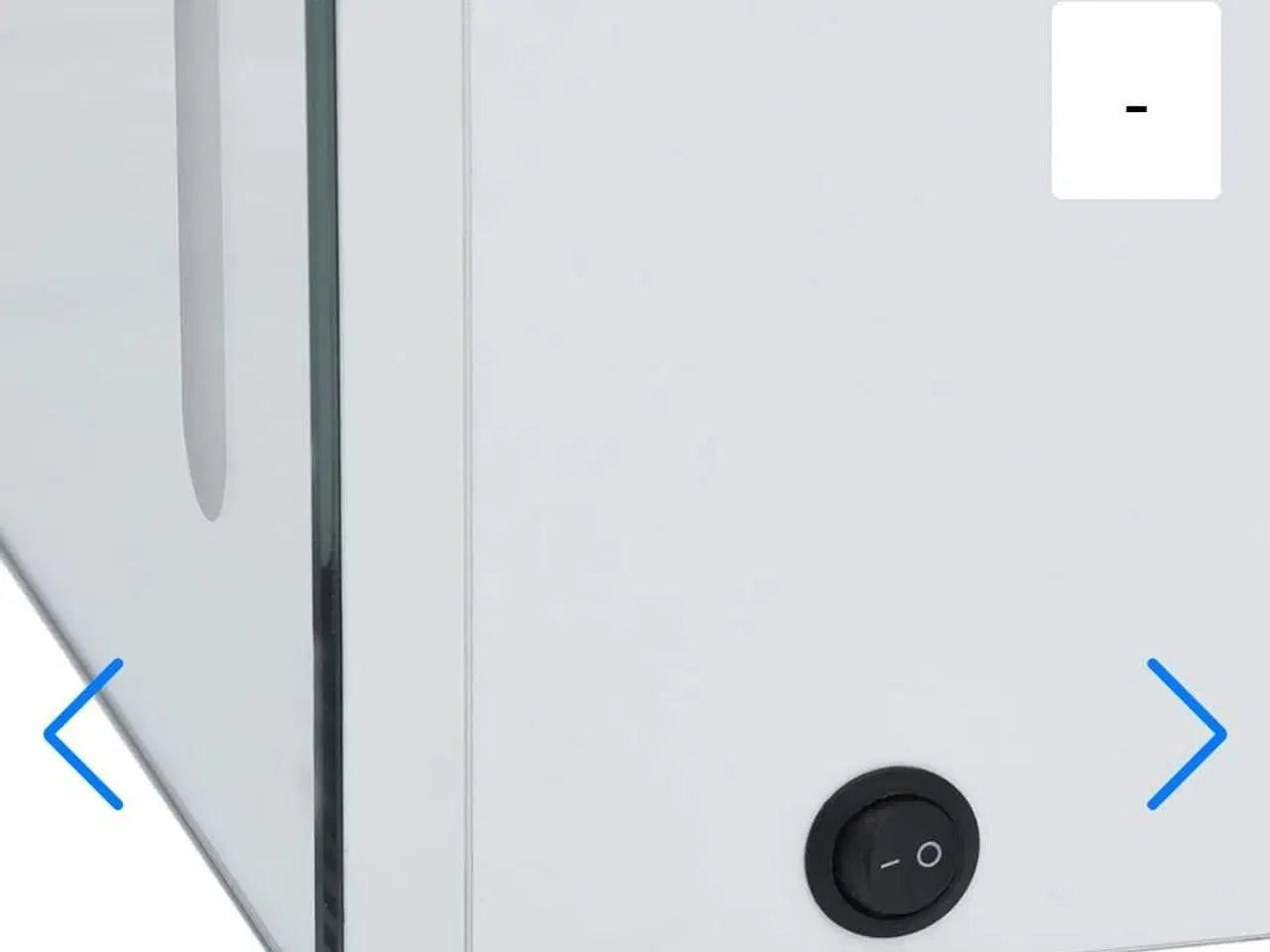 Billede 4 - 80x68 2 stk spejl skab m LED lys