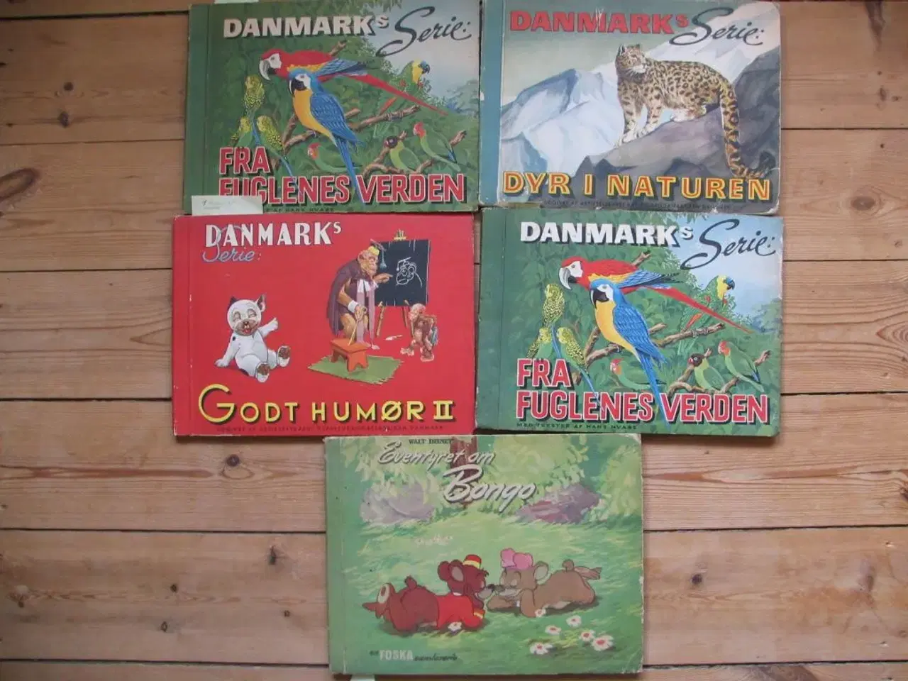 Billede 1 - Danmarks serien + Foska, 5 stk.