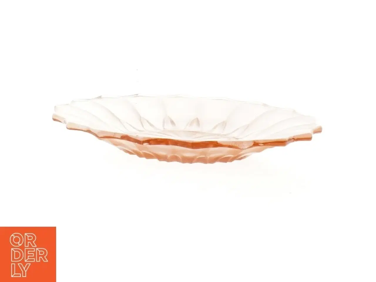 Billede 2 - Dekorativ glasskål (str. Ø 16 cm)