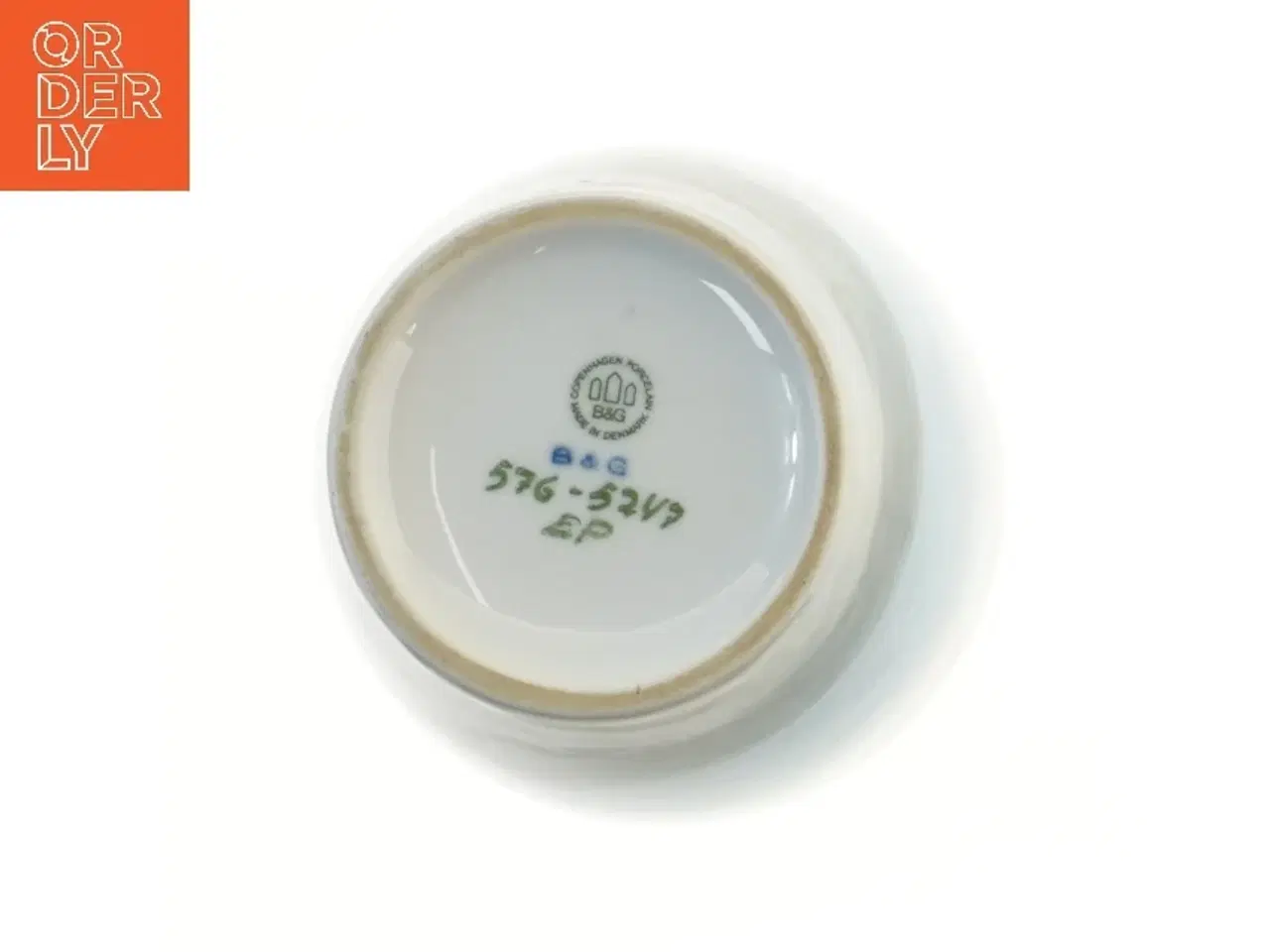 Billede 3 - Porcelænsvase fra royal copenhagen med landskabsmotiv fra B&G (str. Ø 9x22 cm)