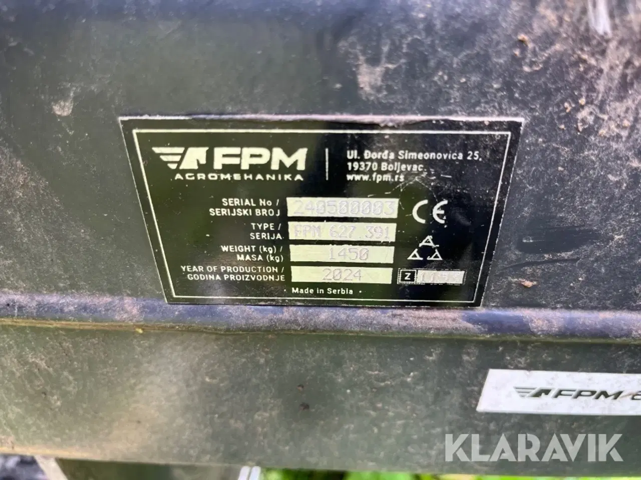 Billede 10 - Skårlægger FPM DKK 340/8
