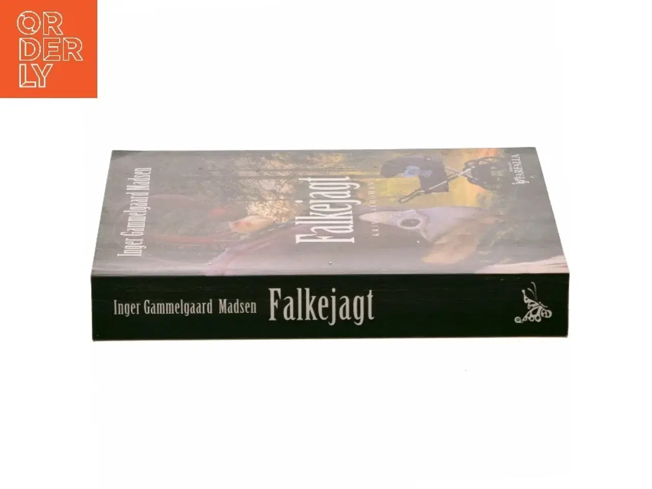 Billede 2 - Falkejagt : kriminalroman af Inger Gammelgaard Madsen (Bog)