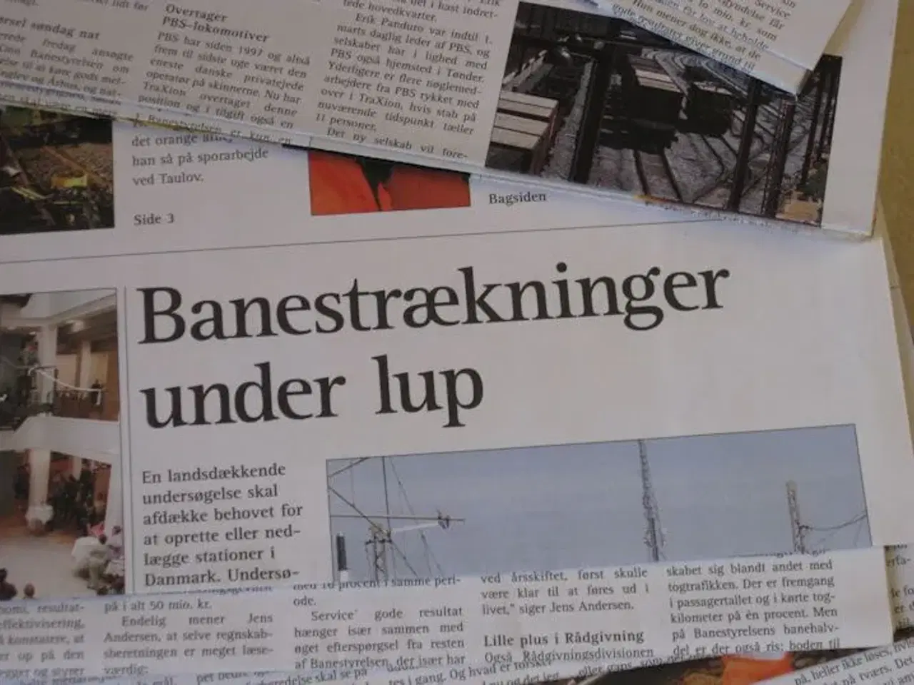 Billede 2 - 25 stk. baneavisen 2.årgang 2001+2002. 