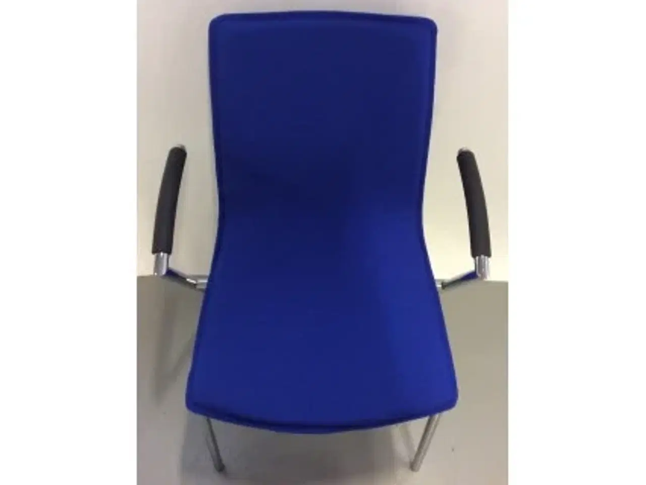 Billede 5 - Four design g2 konferencestole i blå med blank crom stel