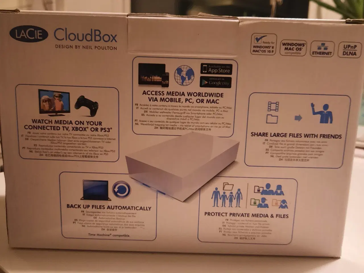 Billede 2 - Lacie cloudbox 3 TB