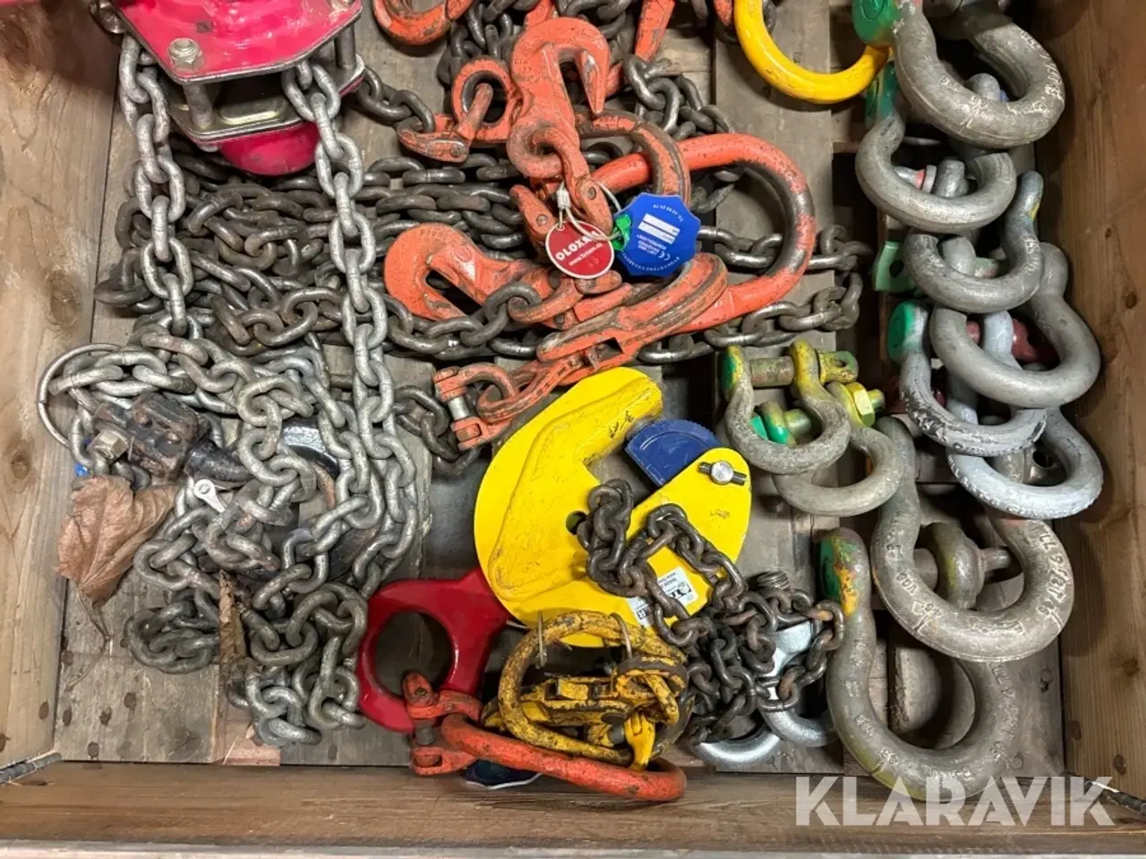 Billede 8 - Løftekæder og kroge - 1 palle