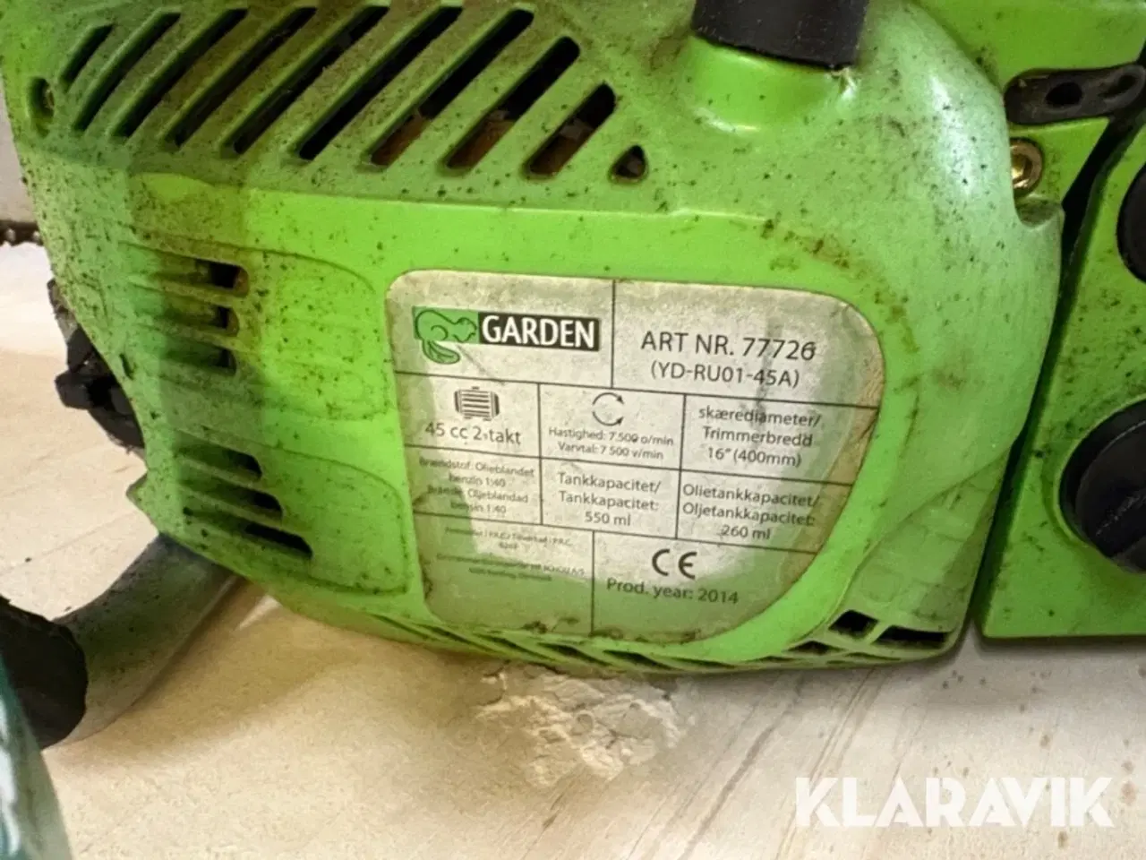 Billede 7 - Motorsave Garden 77790 og 77726