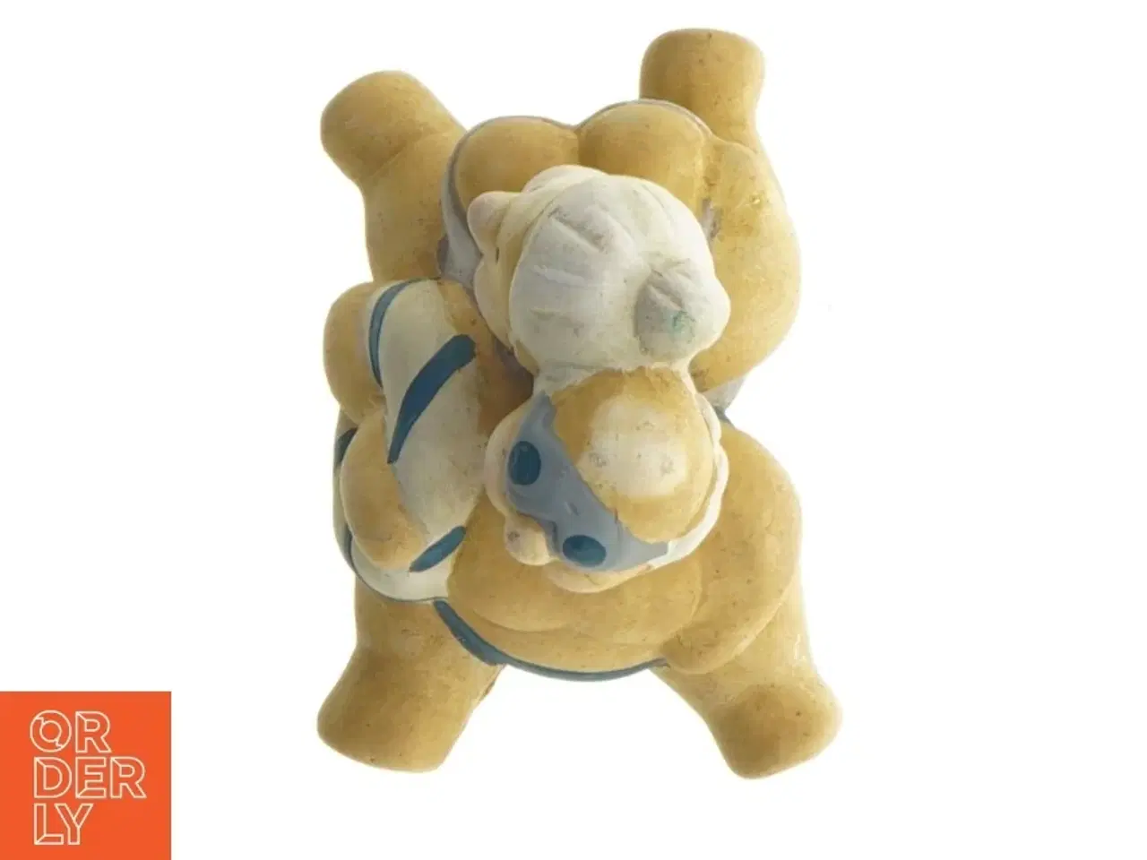 Billede 5 - Keramik figur af badende mennesker (str. 10 x 6 x 7 cm)