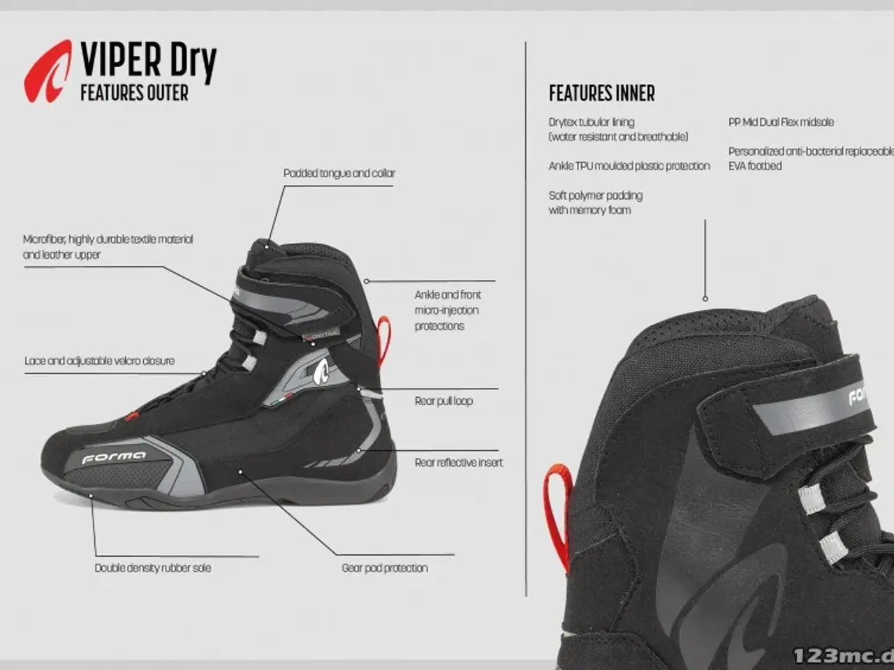 Billede 4 - Forma Viper Dry sort