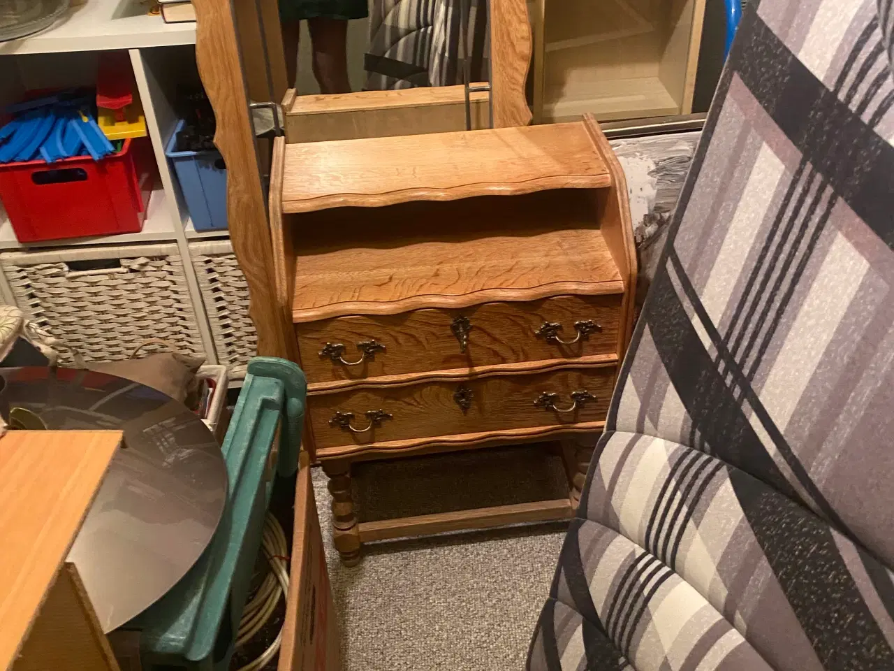 Billede 6 - I egetræ med spejl