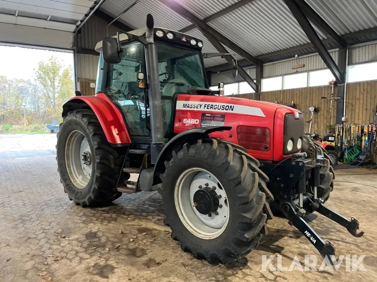 Billede 4 - Traktor Massey Ferguson 6480 Dyna-6