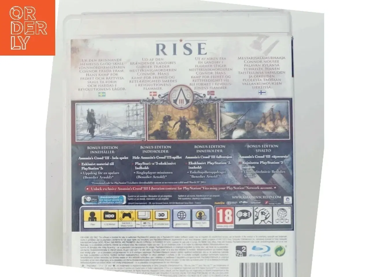 Billede 3 - Assassin's Creed 3 Bonus Edition (DVD)