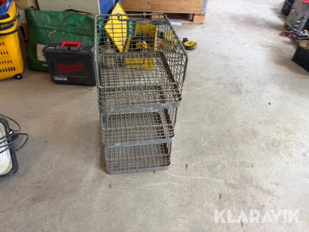 Billede 4 - Trådkurve i metal ca 100 styk.